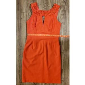 Trina Turk - Bodycon Cocktail Dress - Orange